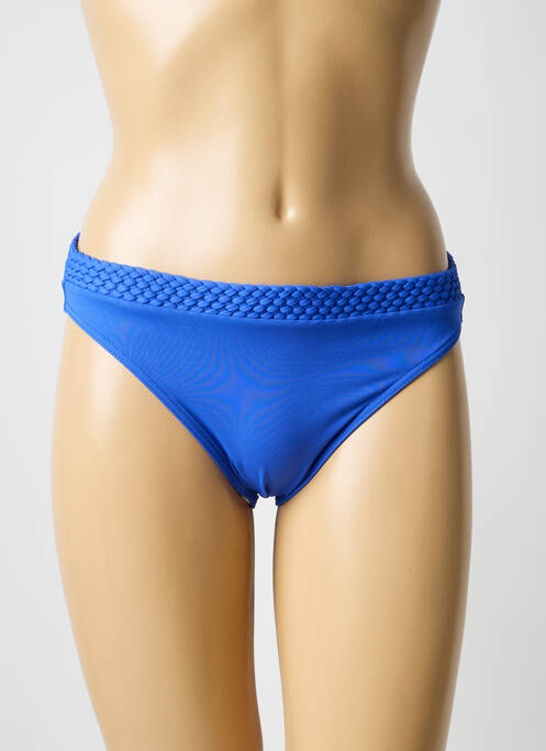 Bas de maillot de bain culotte culotte bleu IODUS femme
