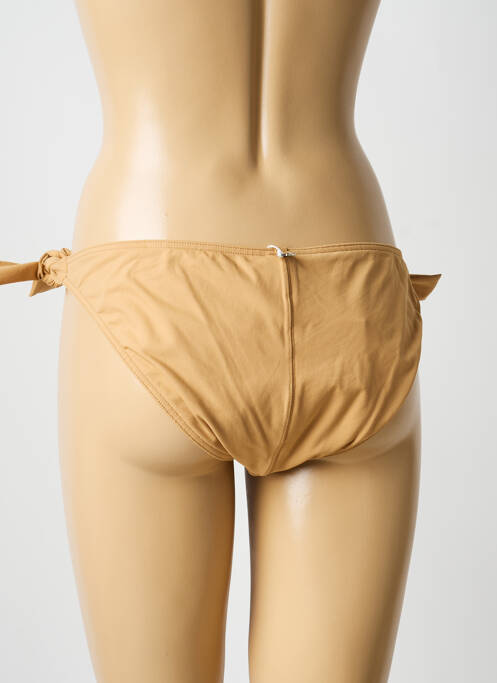 Bas de maillot de bain culotte culotte beige IODUS femme