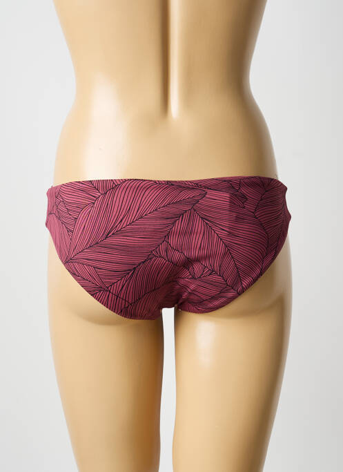 Bas de maillot de bain imprimé fantaisie culotte violet MAAJI femme