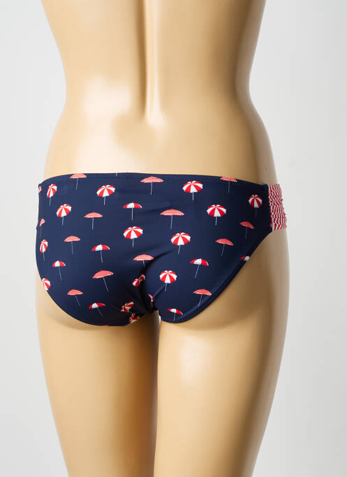 Bas de maillot de bain imprimé fantaisie culotte bleu SEAFOLLY femme