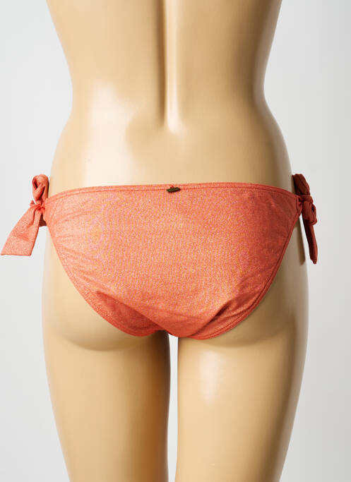 Bas de maillot de bain orange BLUE LOBSTER femme