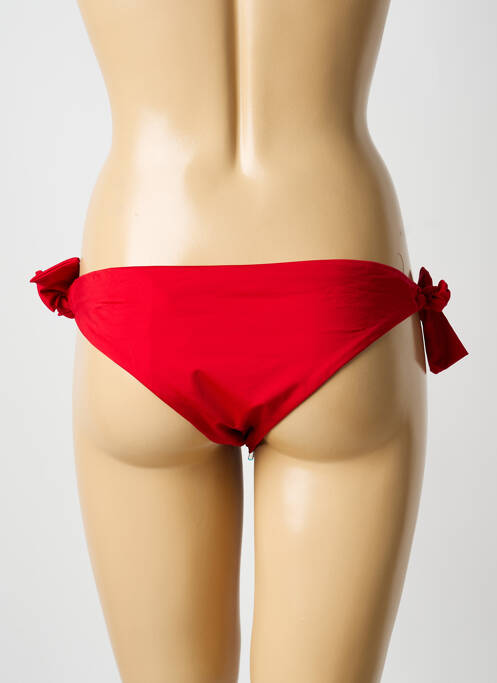 Bas de maillot de bain rouge HUIT femme
