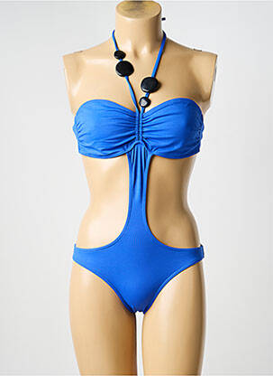 Maillot de bain 1 pièce bleu BLUE LOBSTER femme