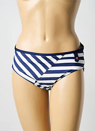 Bas de maillot de bain imprimé fantaisie culotte bleu FANTASIE femme