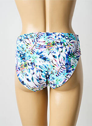 Bas de maillot de bain imprimé fantaisie culotte bleu FANTASIE femme