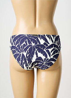 Bas de maillot de bain imprimé fantaisie culotte bleu WATERCULT femme