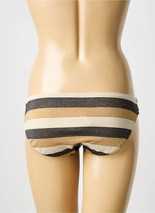 Bas de maillot de bain imprimé fantaisie culotte noir SEAFOLLY femme