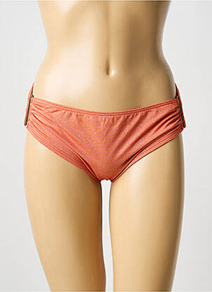 Bas de maillot de bain culotte culotte orange BLUELOBSTER femme
