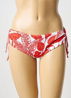 Bas de maillot de bain imprimé fantaisie culotte orange BLUELOBSTER femme