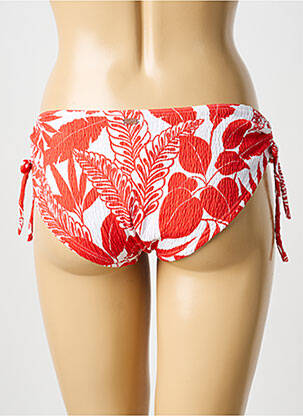 Bas de maillot de bain imprimé fantaisie culotte orange BLUELOBSTER femme