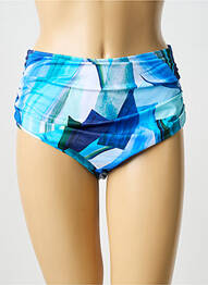 Bas de maillot de bain imprimé fantaisie culotte bleu FANTASIE femme
