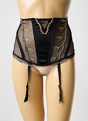 Guêpière/porte-jarretelle avec armature noir LISE CHARMEL femme