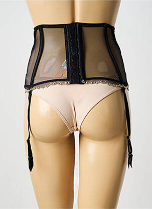 Guêpière/porte-jarretelle avec armature noir LISE CHARMEL femme