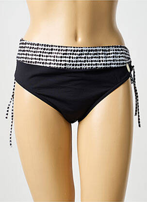 Bas de maillot de bain noir GRAIN DE SABLE femme