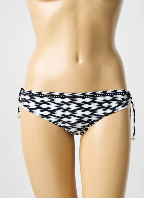 Bas de maillot de bain culotte culotte noir WATERCULT femme