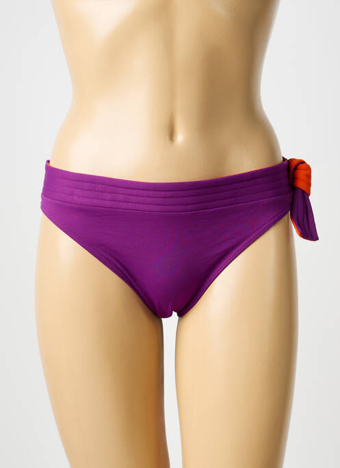 Bas de maillot de bain culotte culotte violet IODUS femme