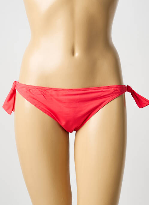 Bas de maillot de bain culotte culotte rouge BLUELOBSTER femme