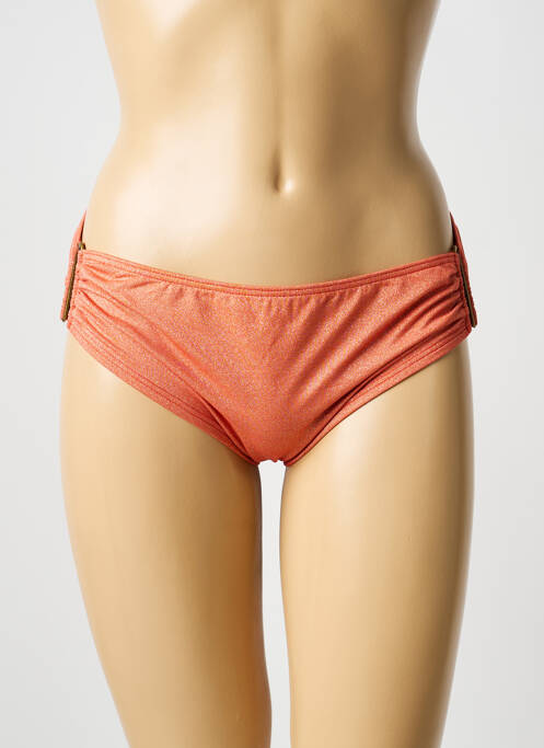 Bas de maillot de bain culotte culotte orange BLUELOBSTER femme