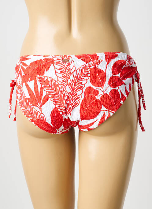 Bas de maillot de bain imprimé fantaisie culotte orange BLUELOBSTER femme