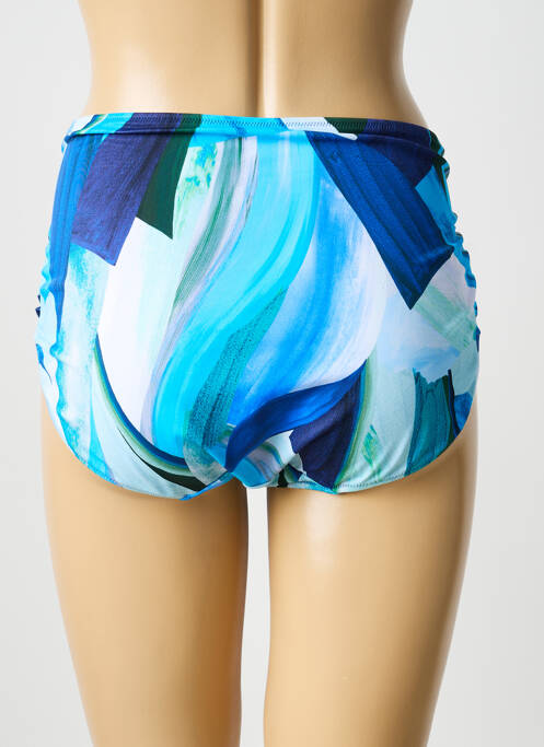 Bas de maillot de bain imprimé fantaisie culotte bleu FANTASIE femme