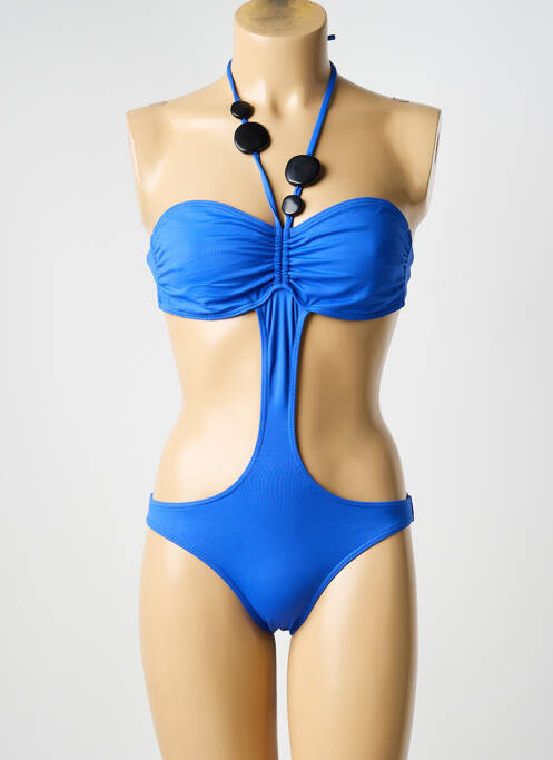 Maillot de bain 1 pièce bleu BLUELOBSTER femme