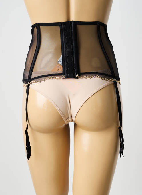 Guêpière/Porte-jarretelle noir LISE CHARMEL femme