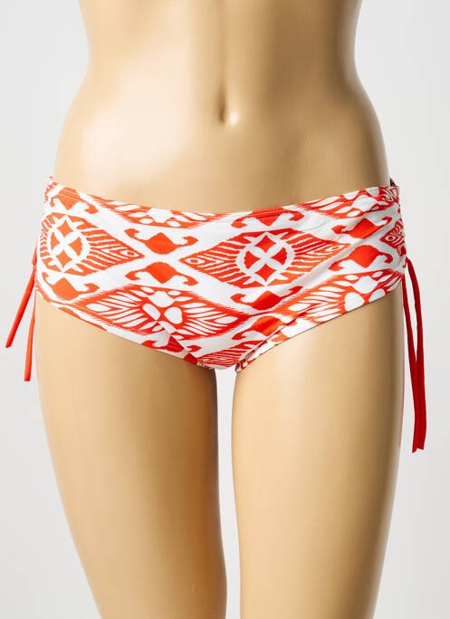 Bas de maillot de bain orange BLUE LOBSTER femme