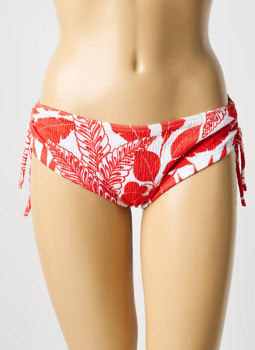 Bas de maillot de bain orange BLUE LOBSTER femme