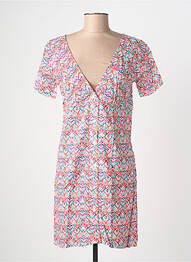 Tunique manches courtes col v rose SINOE BY BAMBOO'S femme