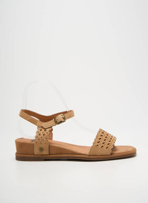 Sandales/nu pieds type de semelle amortissante talon plat jusqu'à 3cm marron MAM'ZELLE femme