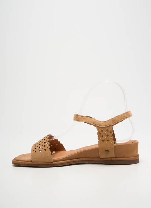 Sandales/nu pieds type de semelle amortissante talon plat jusqu'à 3cm marron MAM'ZELLE femme