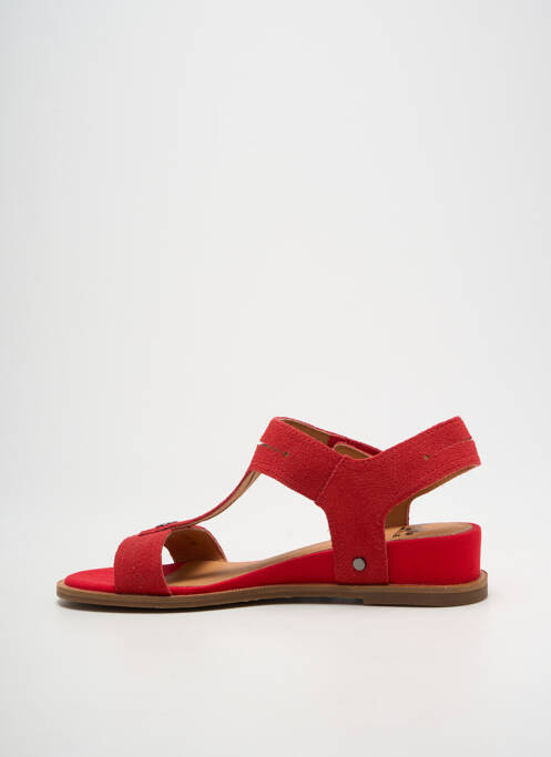 Sandales/Nu pieds rouge MAM'ZELLE femme