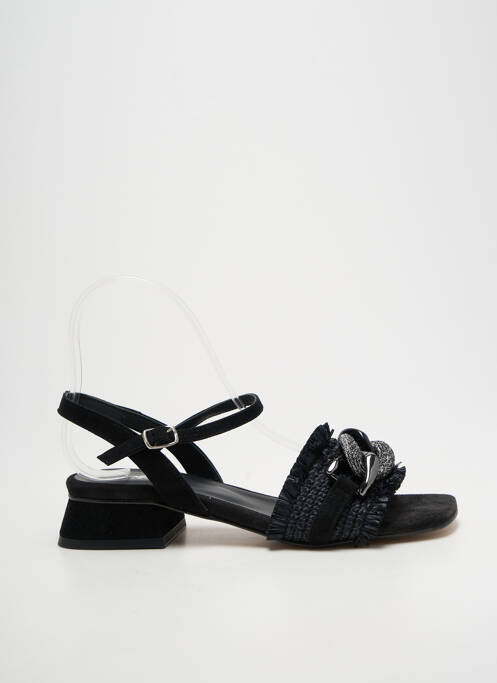 Sandales/Nu pieds noir PHILIPPE MORVAN femme