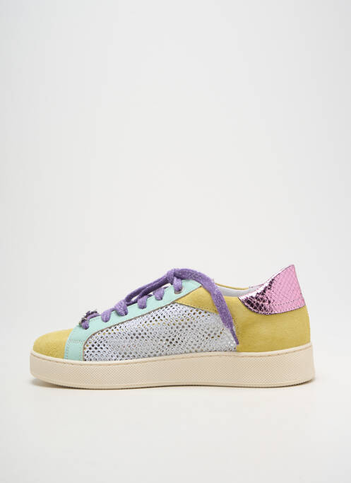 Baskets jaune VADDIA femme