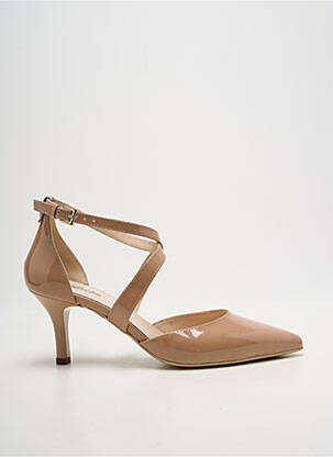 Escarpins fermeture boucle(s) talon de 7 à 9cm beige NERO GIARDINI femme
