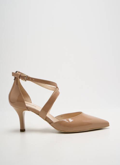 Escarpins fermeture boucle(s) talon de 7 à 9cm beige NERO GIARDINI femme