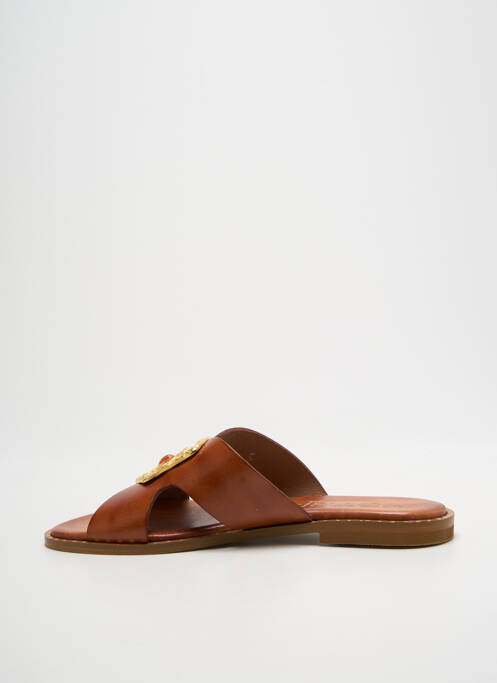 Mules/Sabots marron KOTRIS femme