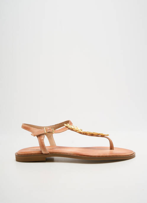 Tongs marron KOTRIS femme