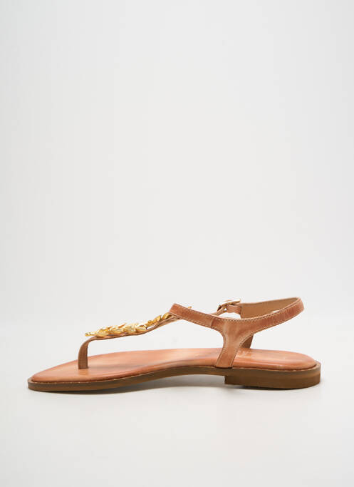 Tongs marron KOTRIS femme