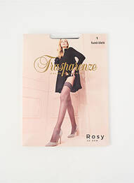 Bas stretch gris TRASPARENZE femme