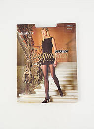 Collants stretch noir TRASPARENZE femme