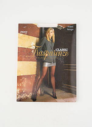 Collants tissage voile chair TRASPARENZE femme