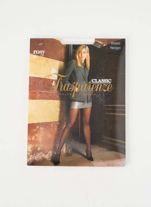 Collants tissage voile chair TRASPARENZE femme