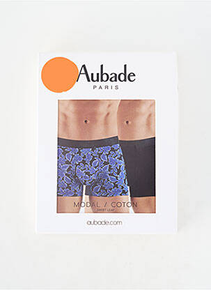 Boxer stretch bleu AUBADE homme
