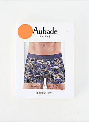 Boxer stretch bleu AUBADE homme