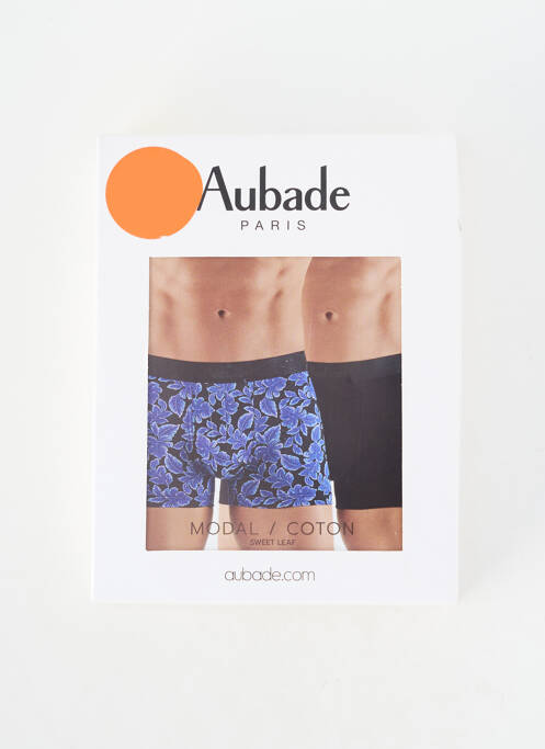 Boxer stretch bleu AUBADE homme