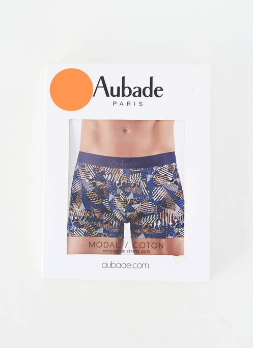 Boxer stretch bleu AUBADE homme