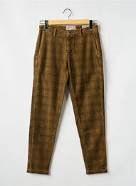 Pantalon chino imprimé imprimé prince de galle taille normale vert FIFTY FOUR homme