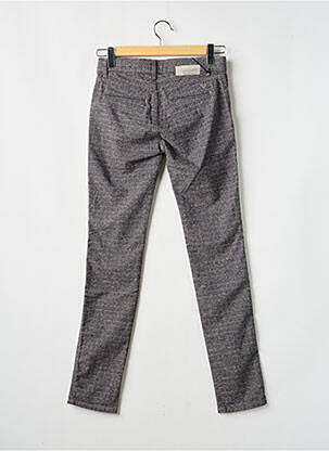 Pantalon chino imprimé imprimé prince de galle taille normale gris FIFTY FOUR homme