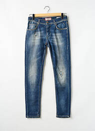 Jeans skinny fermeture boutonnée sur le devant taille normale bleu FIFTY FOUR homme
